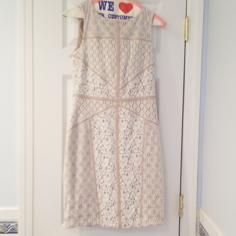 Beautiful lace pattern dress